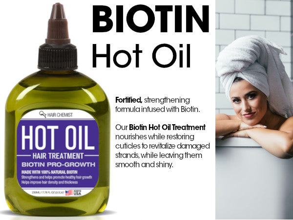 Hair Chemist Biotin Hot Oil Treatment 7.1 oz.
