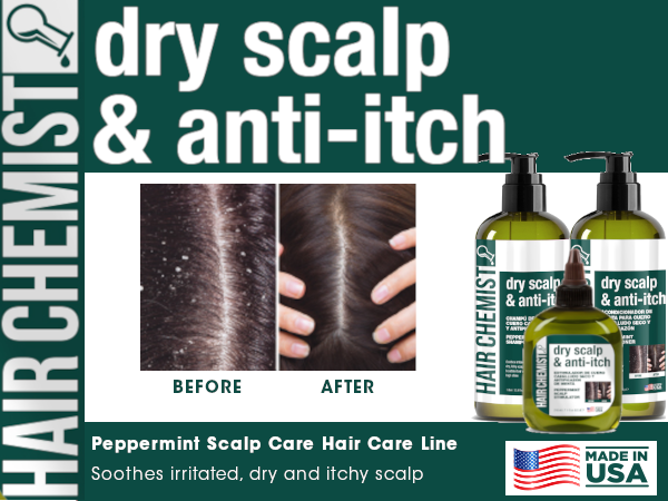 Hair Chemist Peppermint Scalp Care Collection