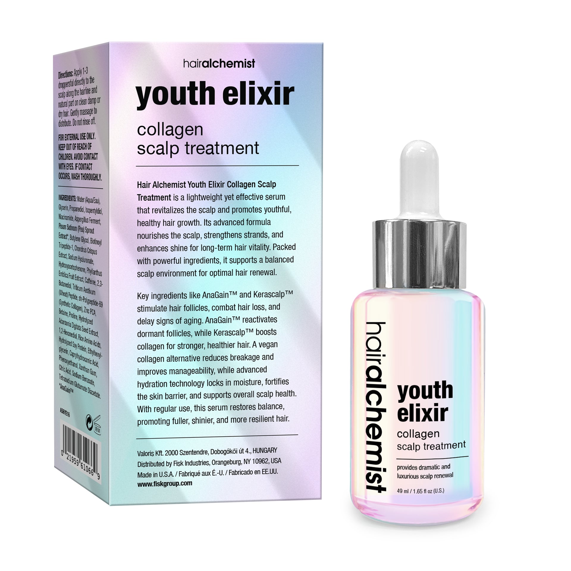 Hair Alchemist Youth Elixir Collagen Scalp Treatment 1.65 oz.