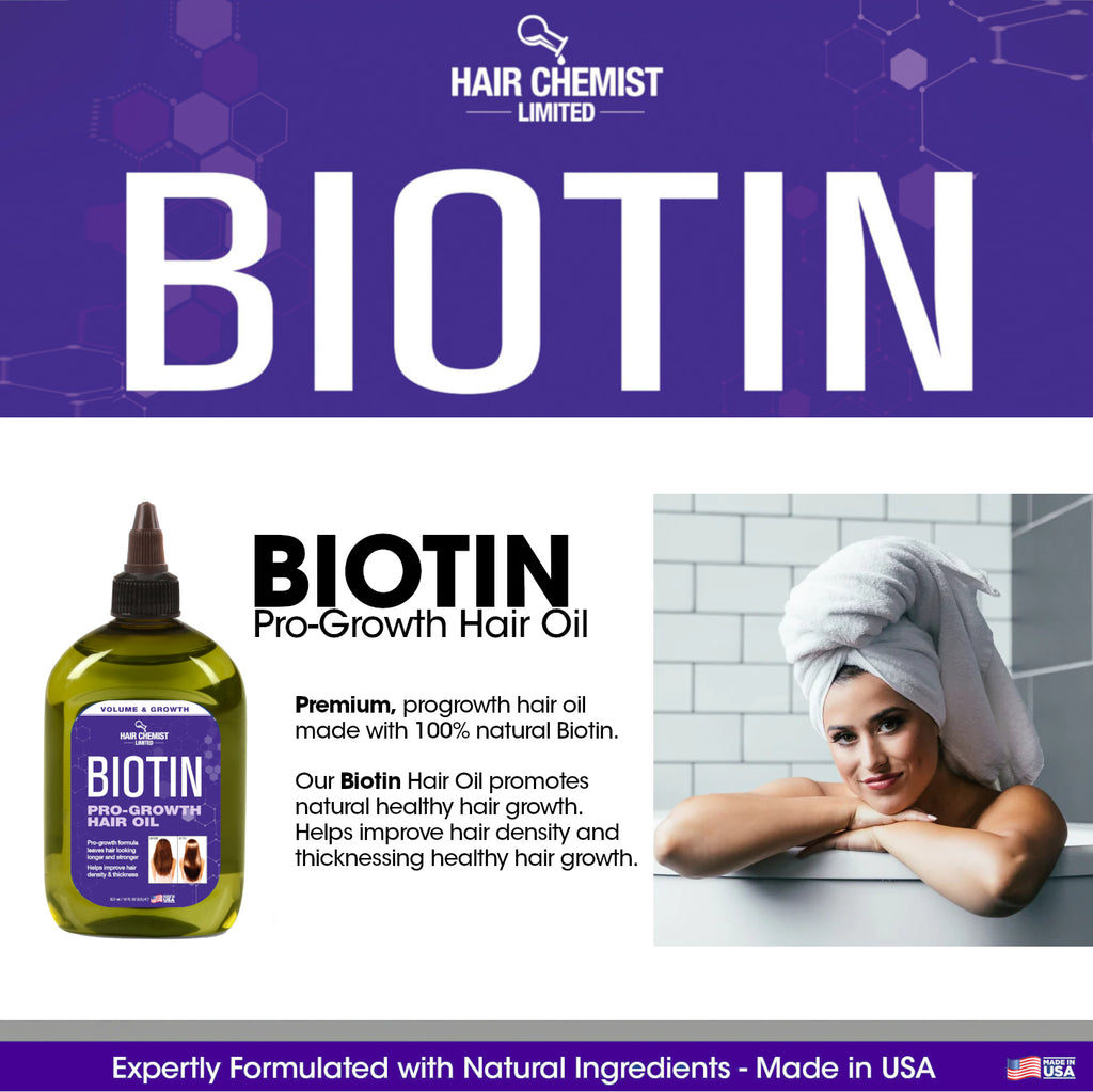 Hair Chemist Pro-Growth Biotin Hair Oil 12 oz.