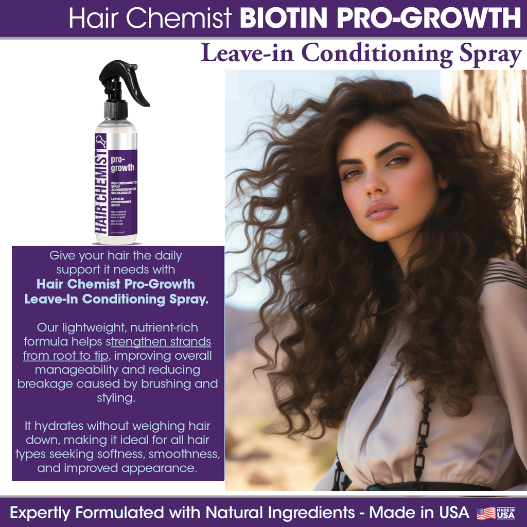 Hair Chemist Pro-Growth Leave in Conditioning Spray 8 oz.