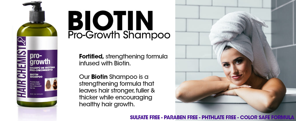Hair Chemist Pro-Growth Shampoo with Biotin 33.8 oz.