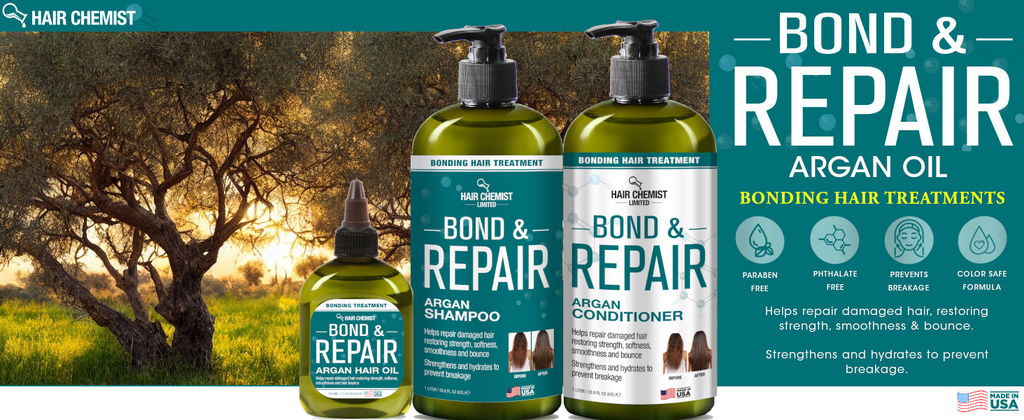 Hair Chemist Bond & Repair Bonding Hair Treatment Argan Conditioner 33.8 oz.