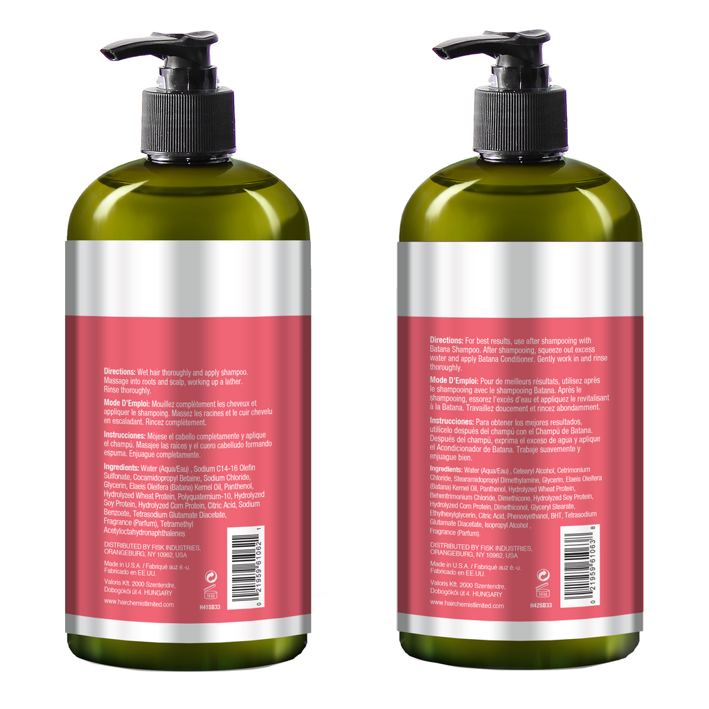 Hair Chemist Strength & Growth Batana Oil Shampoo 33.8 oz. & Conditioner 33.8oz. (2-PC Set)