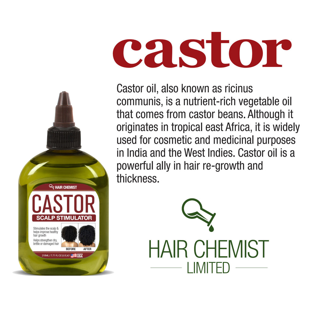 Hair Chemist Pro-Growth Natural Castor Hair Oil 12 oz.