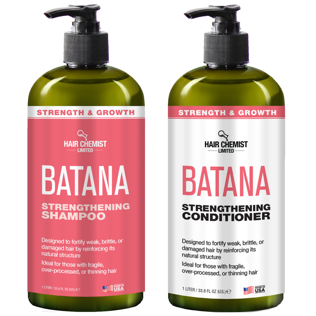 Hair Chemist Batana Strengthening Shampoo & Conditioner 33.8 oz. (2-PC SET)