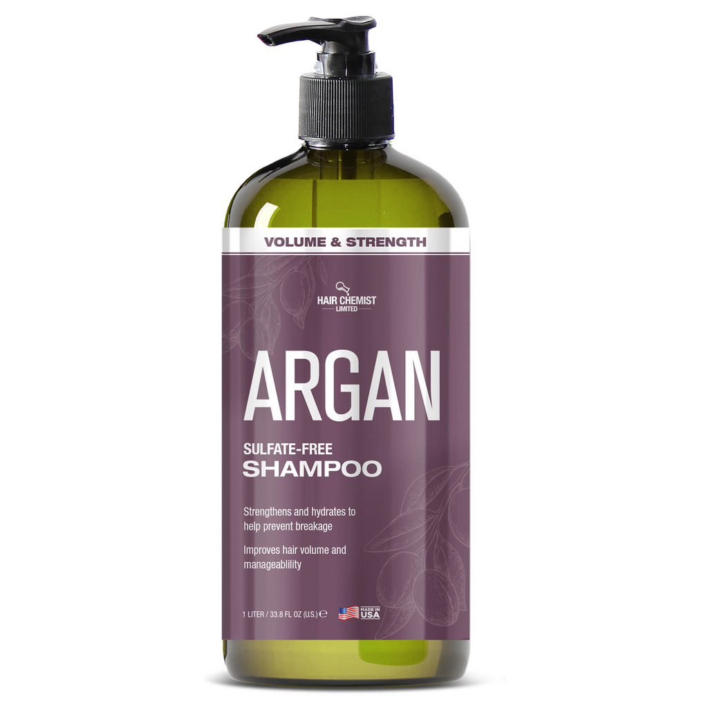 Hair Chemist Volume & Strength Sulfate-Free Argan Shampoo 33.8 oz.