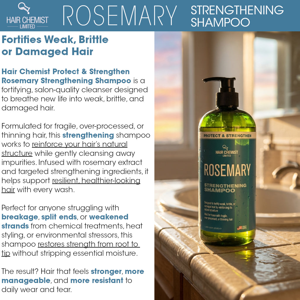 Hair Chemist Protect & Strengthen Rosemary Strengthening Shampoo