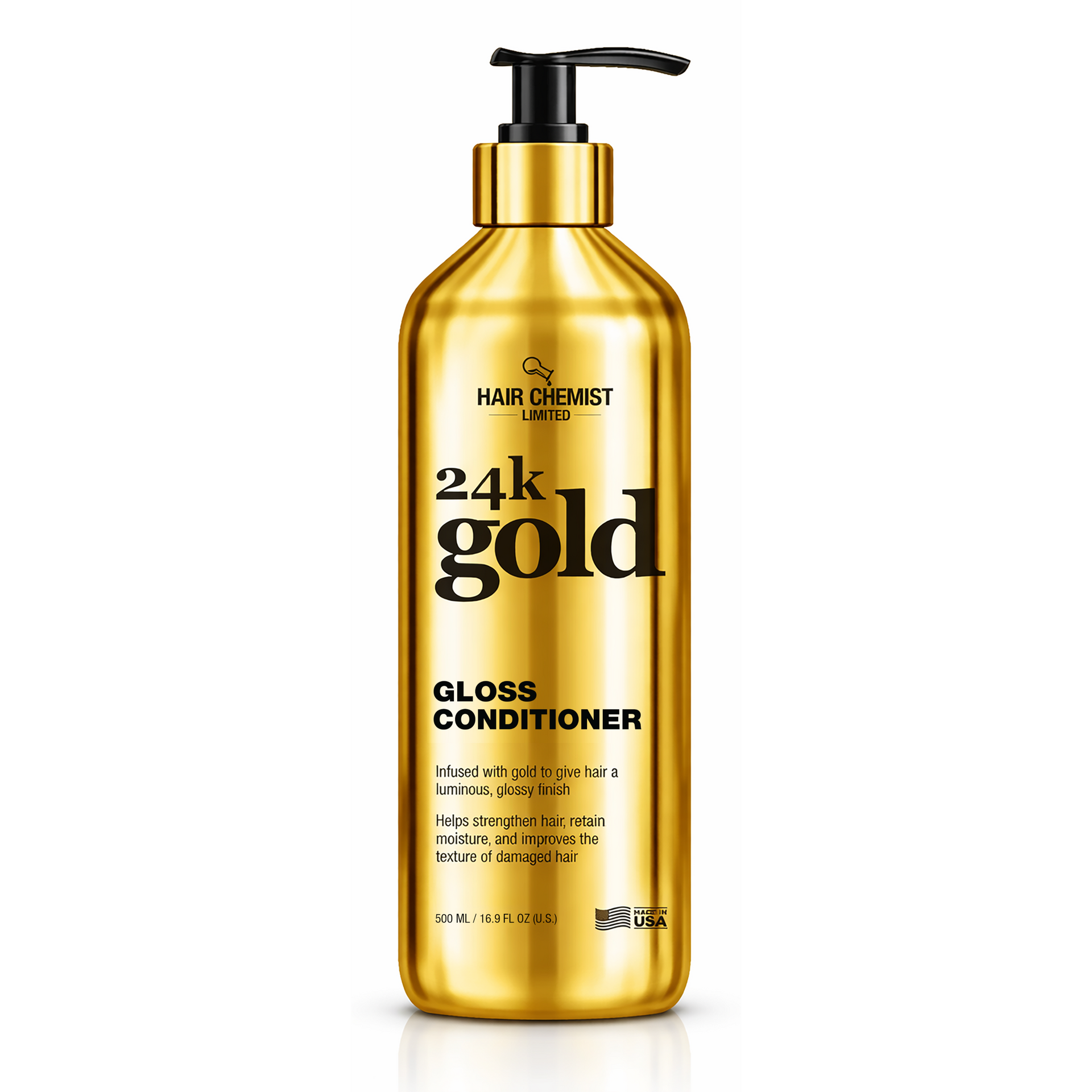 Hair Chemist 24k Gold Gloss Conditioner 16.9 Ounces