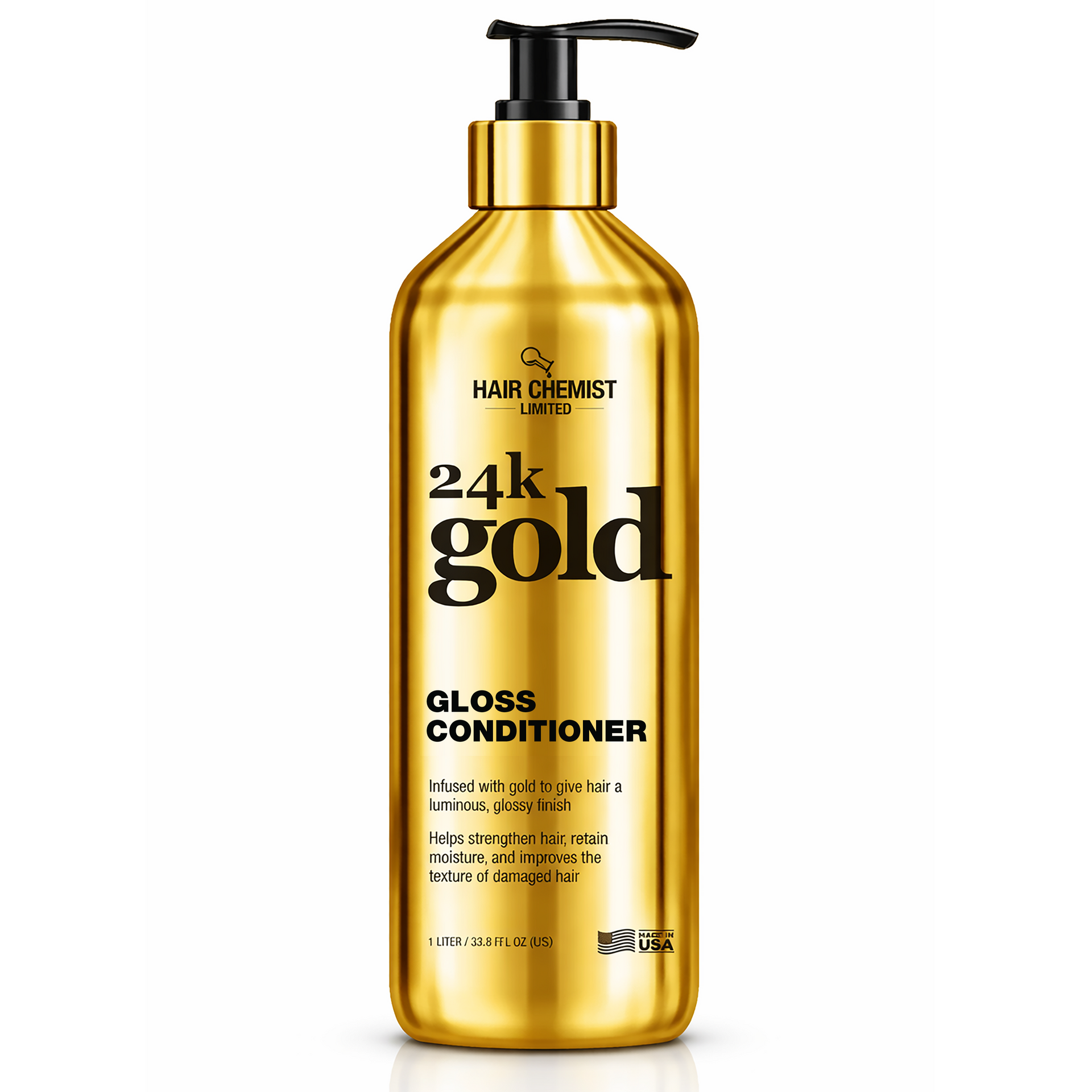Hair Chemist 24k Gold Gloss Conditioner 33.8 Ounces