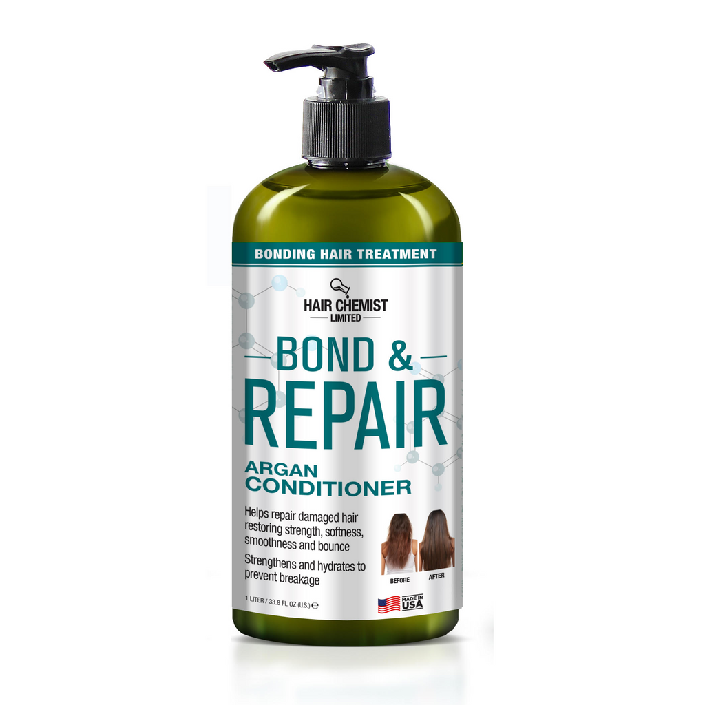 Hair Chemist Bond & Repair Bonding Hair Treatment Argan Conditioner 33.8 oz.