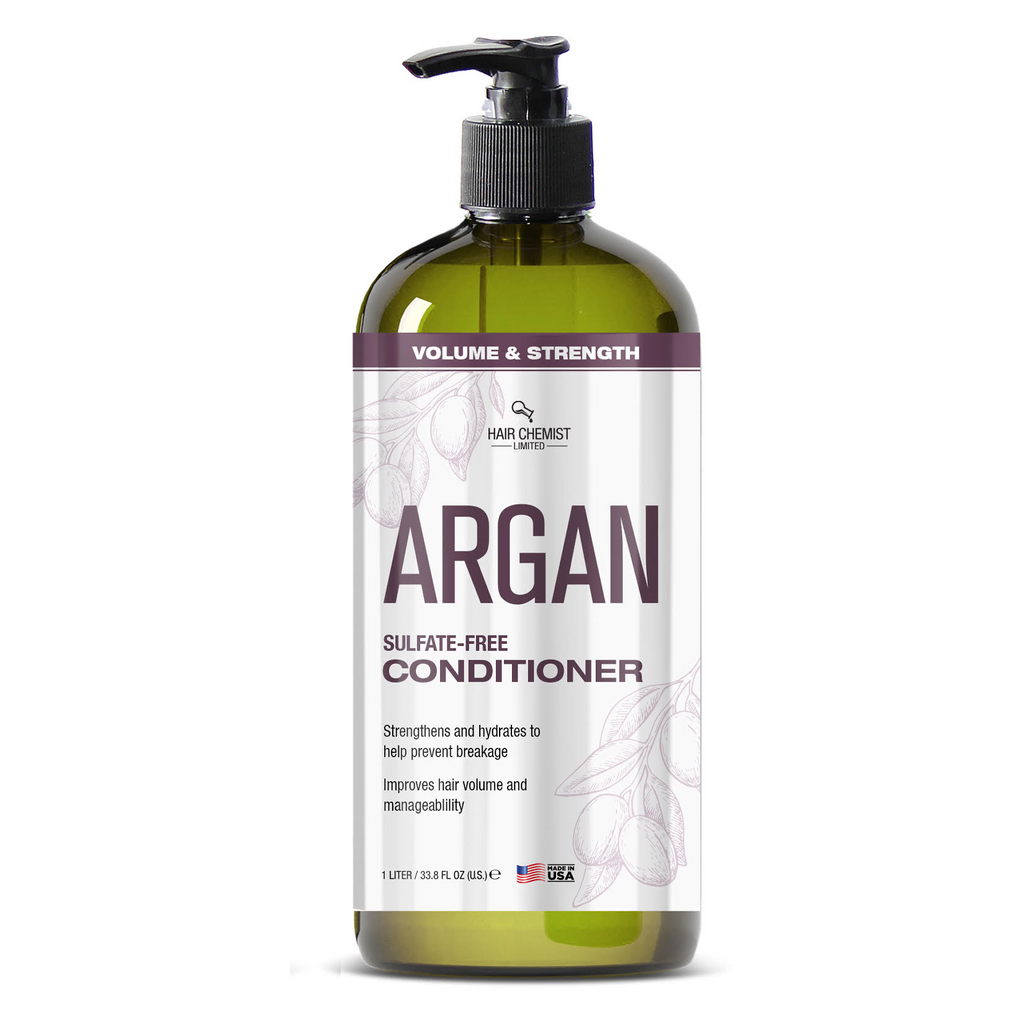 Hair Chemist Volume & Strength Sulfate-Free Argan Conditioner 33.8 oz.