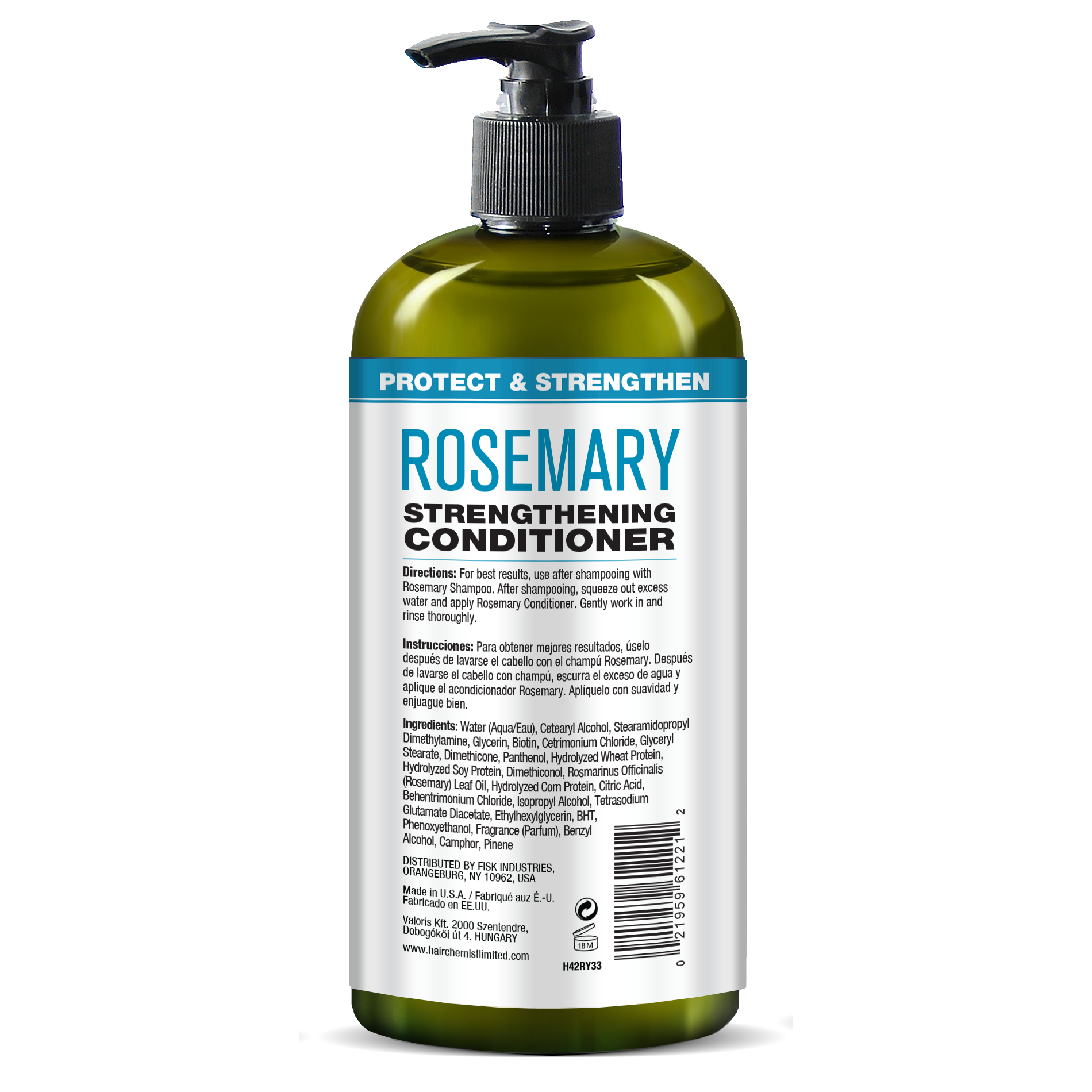 Hair Chemist Protect & Strengthen Rosemary Strengthening Conditioner 33.8 ounces