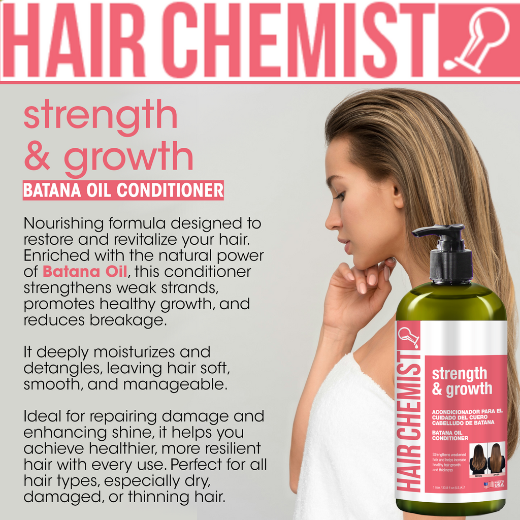 Hair Chemist Strength & Growth Batana Oil Conditioner 33.8 oz.