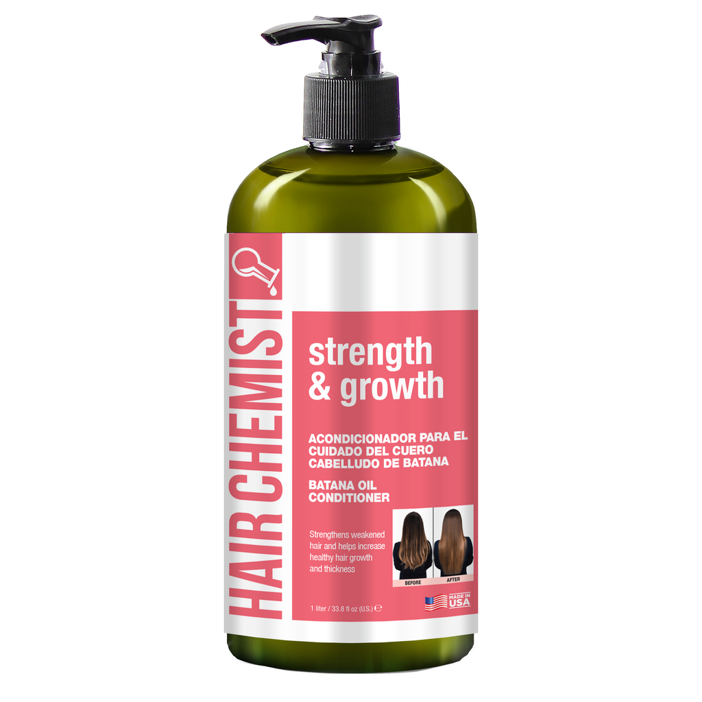 Hair Chemist Strength & Growth Batana Oil Shampoo 33.8 oz. & Conditioner 33.8oz 2-PC BOXED GIFT SET