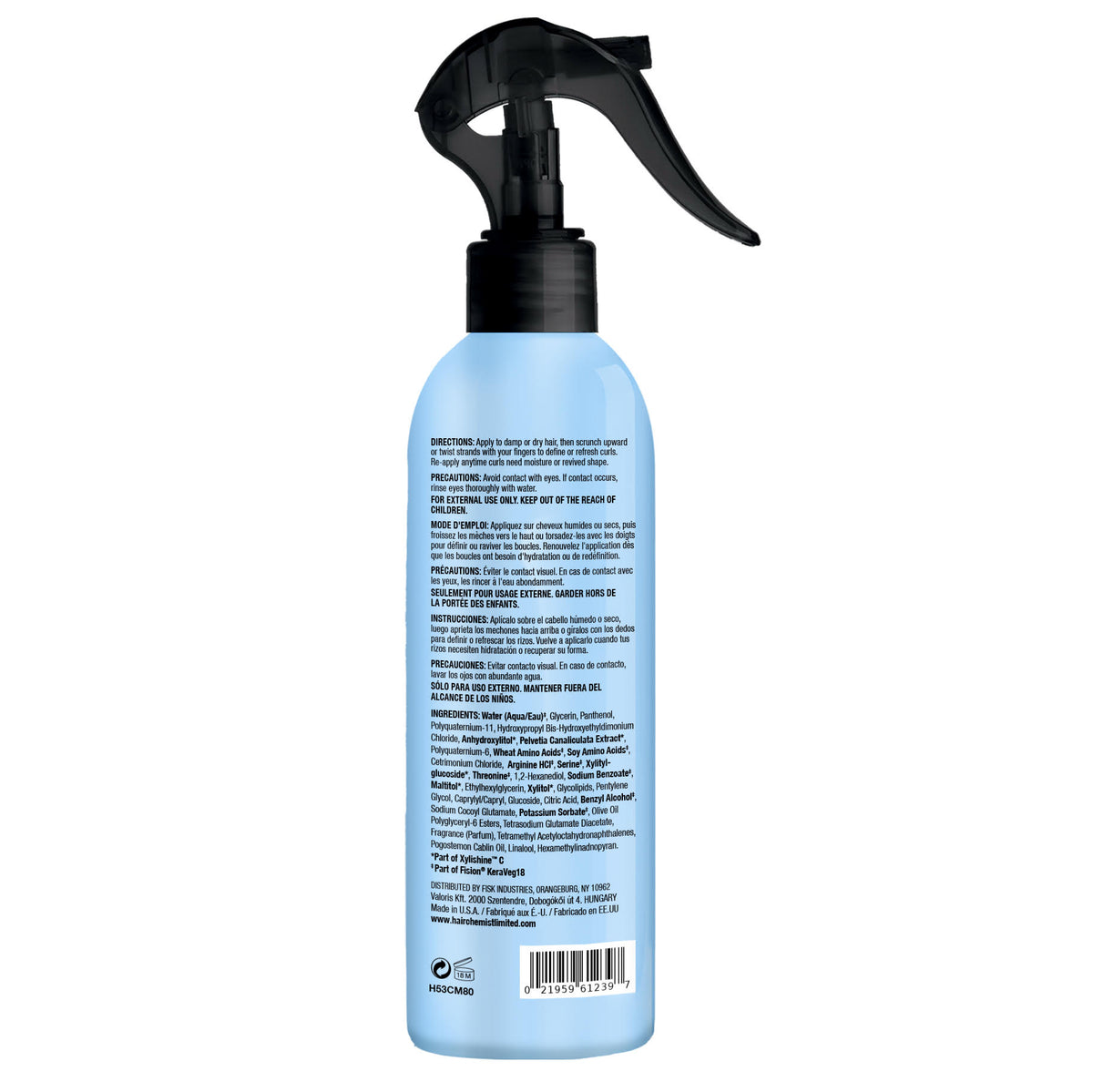 Hair Chemist PRO CURL Curl Refreshing Curl Mist 8 oz.