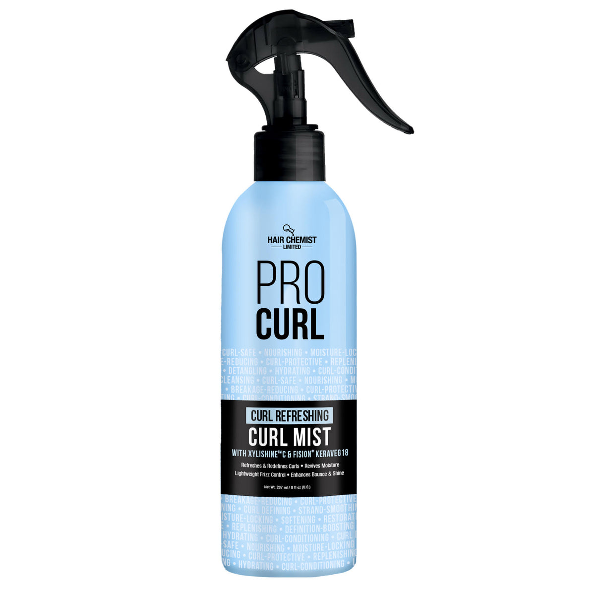 Hair Chemist PRO CURL Curl Refreshing Curl Mist 8 oz.