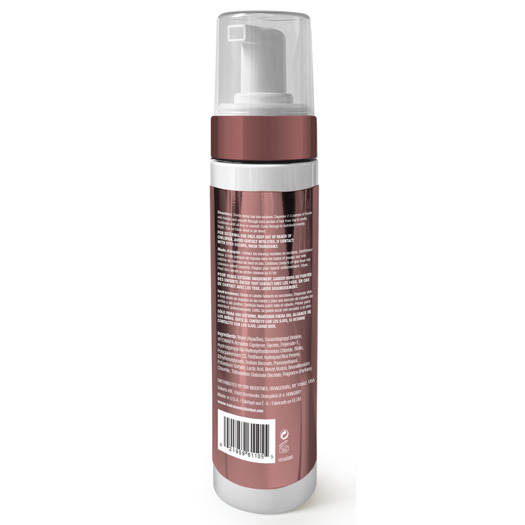Hair Chemist Hair Gloss Liquid Glass Styling Mousse 8 oz.