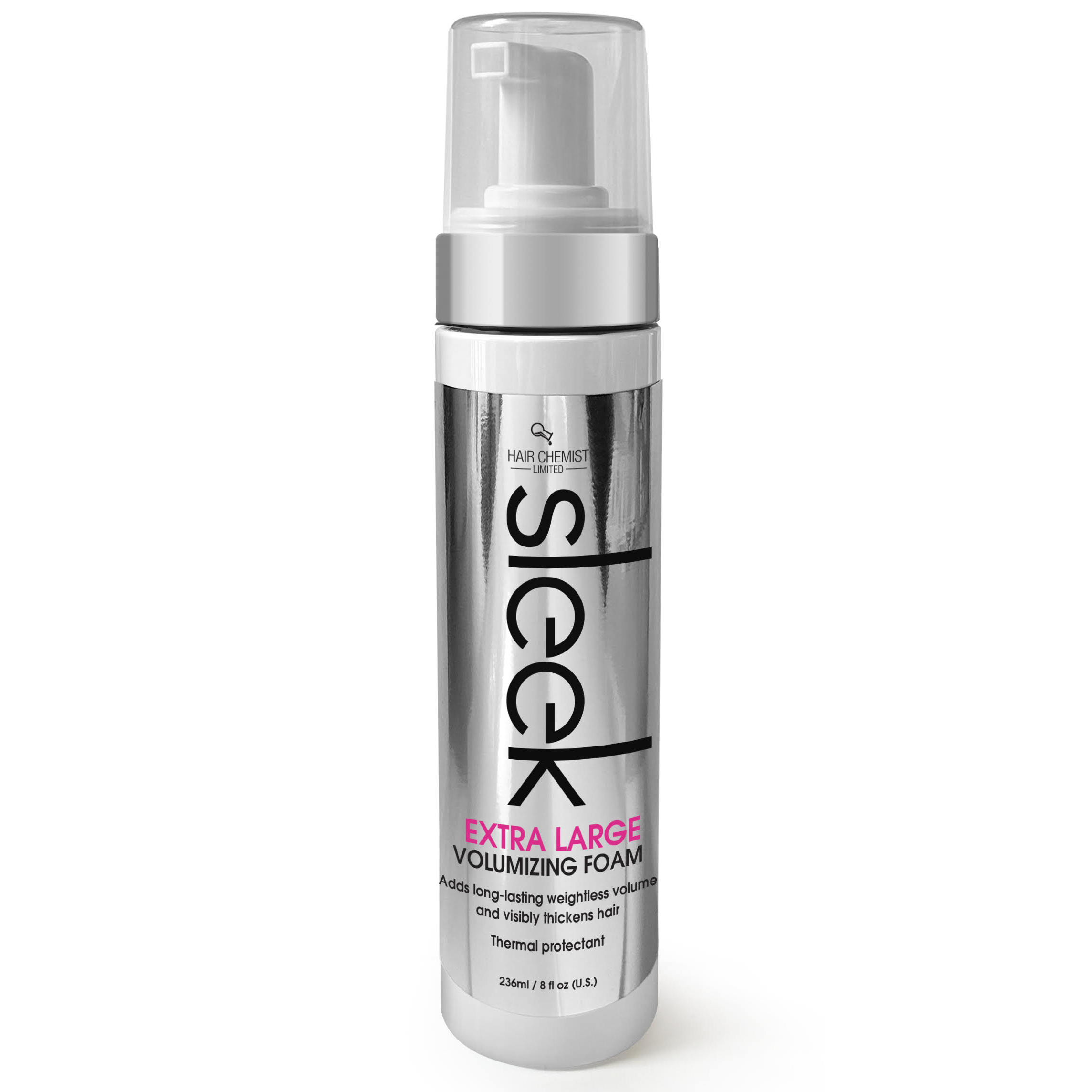Hair Chemist SLEEK Extra Large Volumizing Foam 8 oz. | Hair