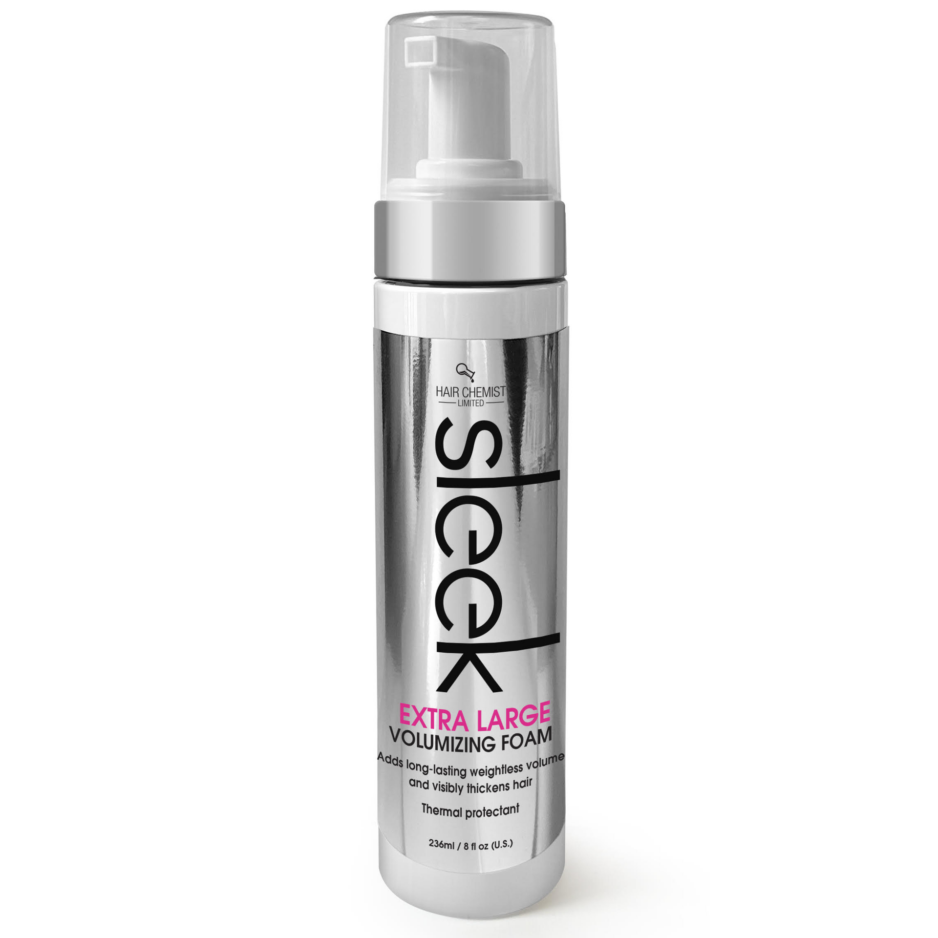 Hair Chemist SLEEK Extra Large Volumizing Foam 8 oz.