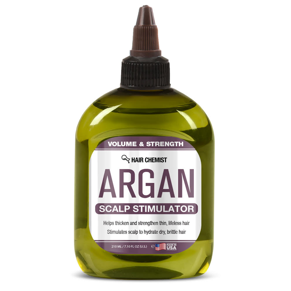 Hair Chemist Volume & Strength Argan Scalp Stimulator 7.1 Ounces.
