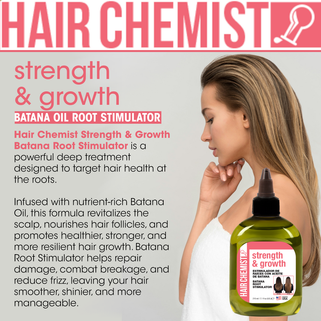 Hair Chemist Strength & Growth Batana Root Stimulator 7.1 oz.