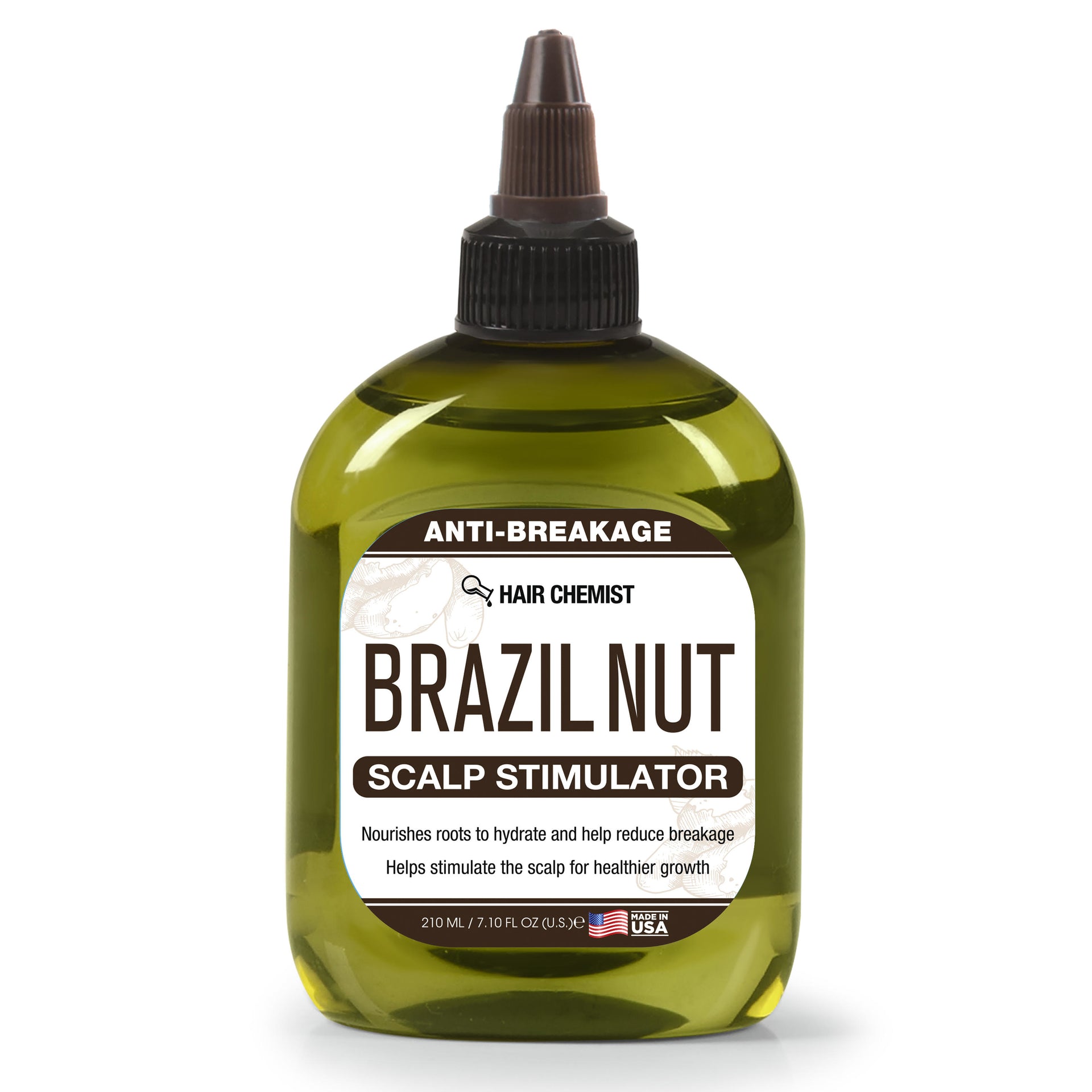 Hair Chemist Anti Breakage Brazil Nut Scalp Stimulator 7.1 oz.
