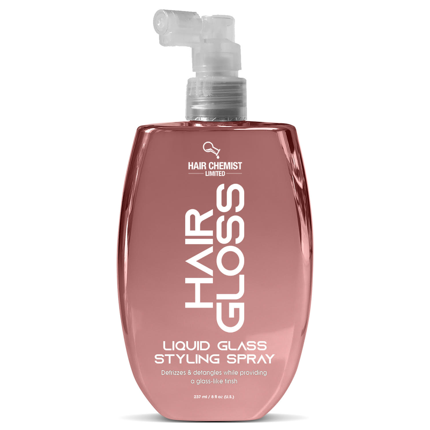 Hair Chemist Hair Gloss Liquid Glass Styling Spray 8 oz.