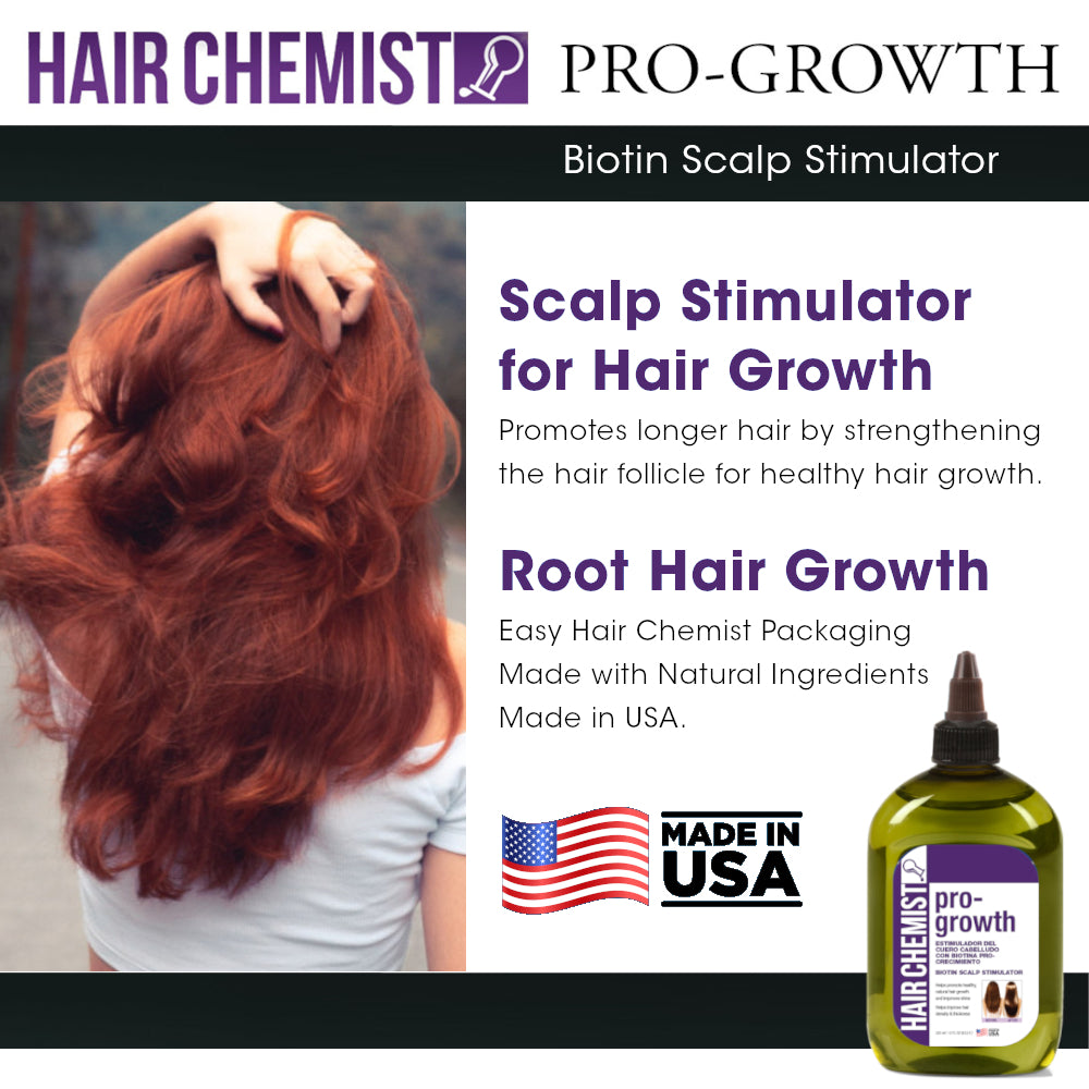 Hair Chemist Pro-Growth Scalp Stimulator with Biotin - Large 12 oz.