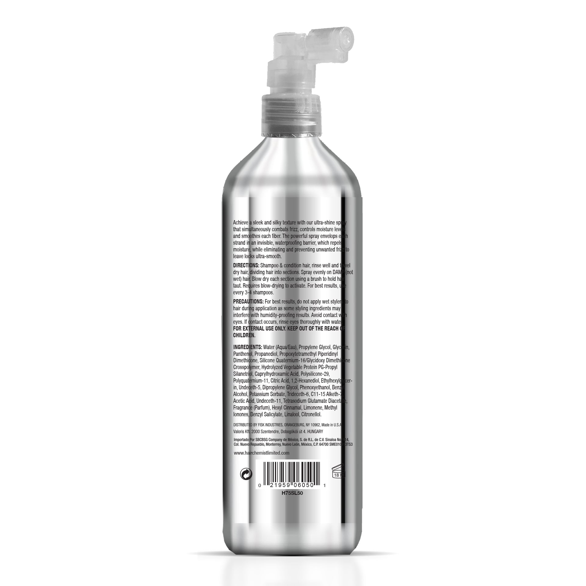 Hair Chemist SLEEK Anti Humidity Shine Coat - Large 16.9 ounce