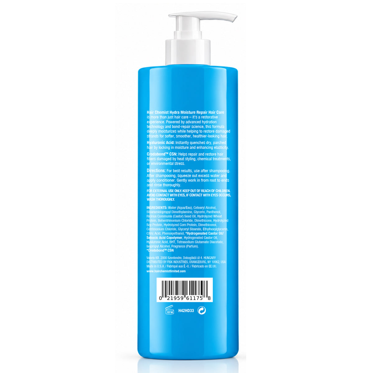 Hair Chemist Hydra Moisture Repair Conditioner 33.8 oz.