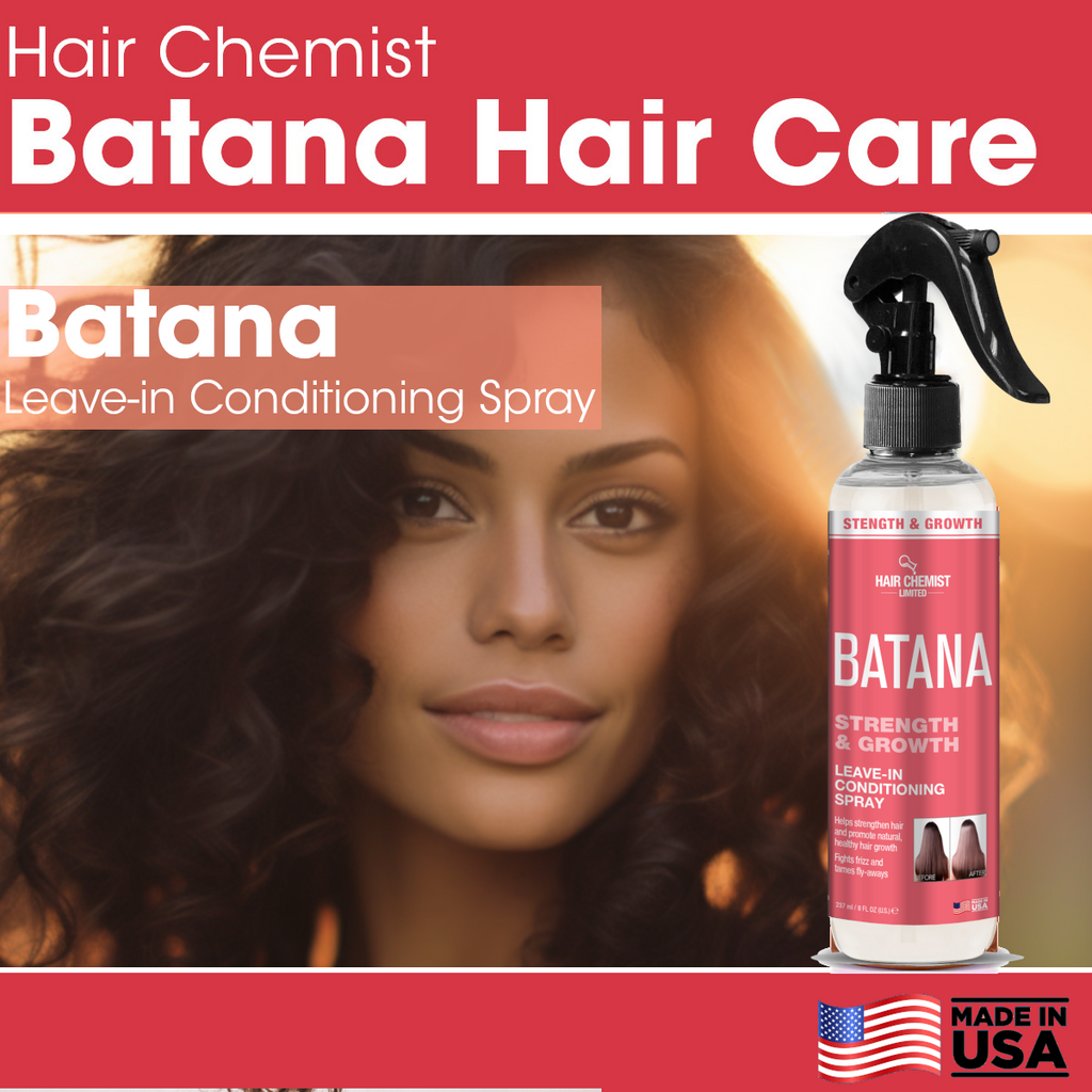 Hair Chemist Batana Strength & Growth Leave in Conditioning Spray 8 oz.