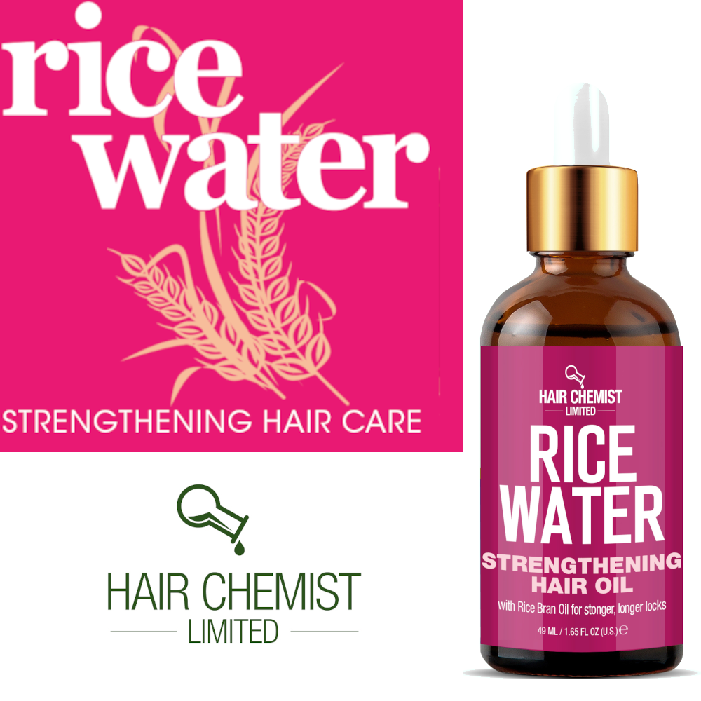 Hair Chemist Rice Water Strengthening Hair Oil 1.65 oz.