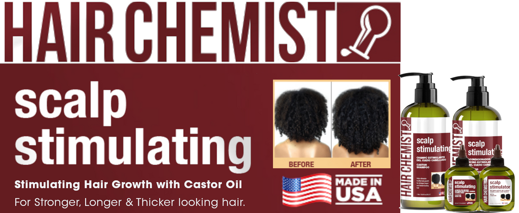 Hair Chemist Scalp Stimulator with Castor Oil 7.1 oz.