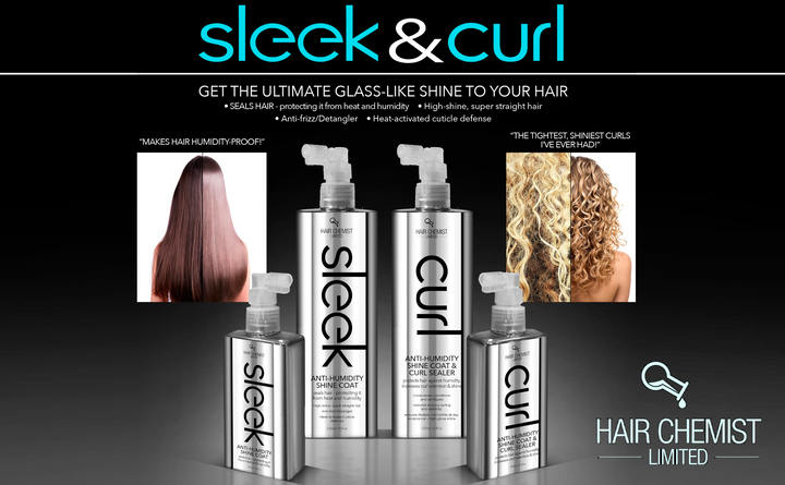 Hair Chemist CURL Anti Humidity Shine Coat & Curl Sealing Spray 8 oz.
