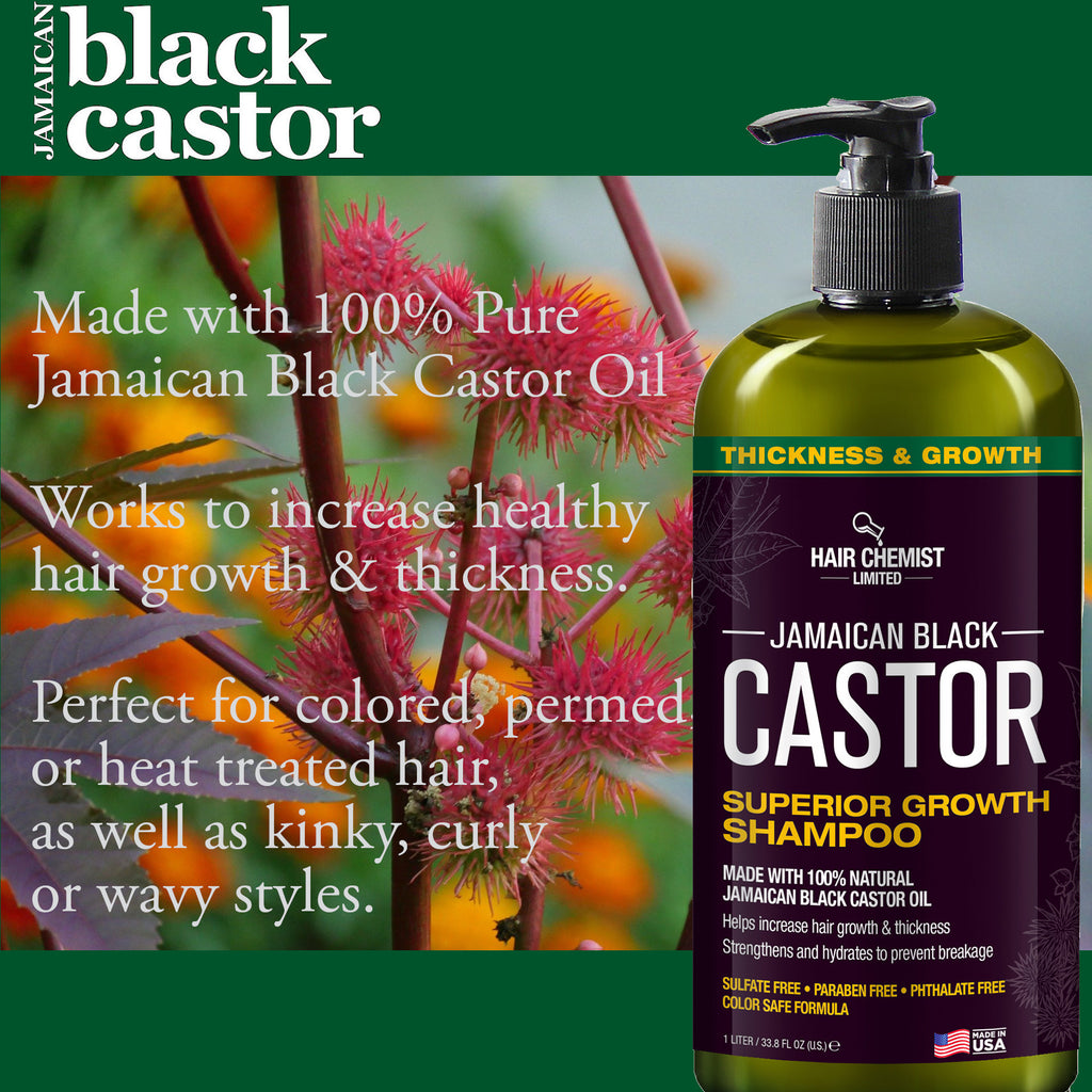Hair Chemist Superior Growth Jamaican Black Castor Shampoo 33.8 oz