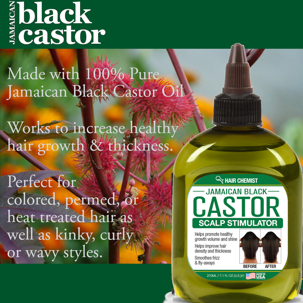 Hair Chemist Jamaican Black Castor Oil Scalp Stimulator 7.1 oz.