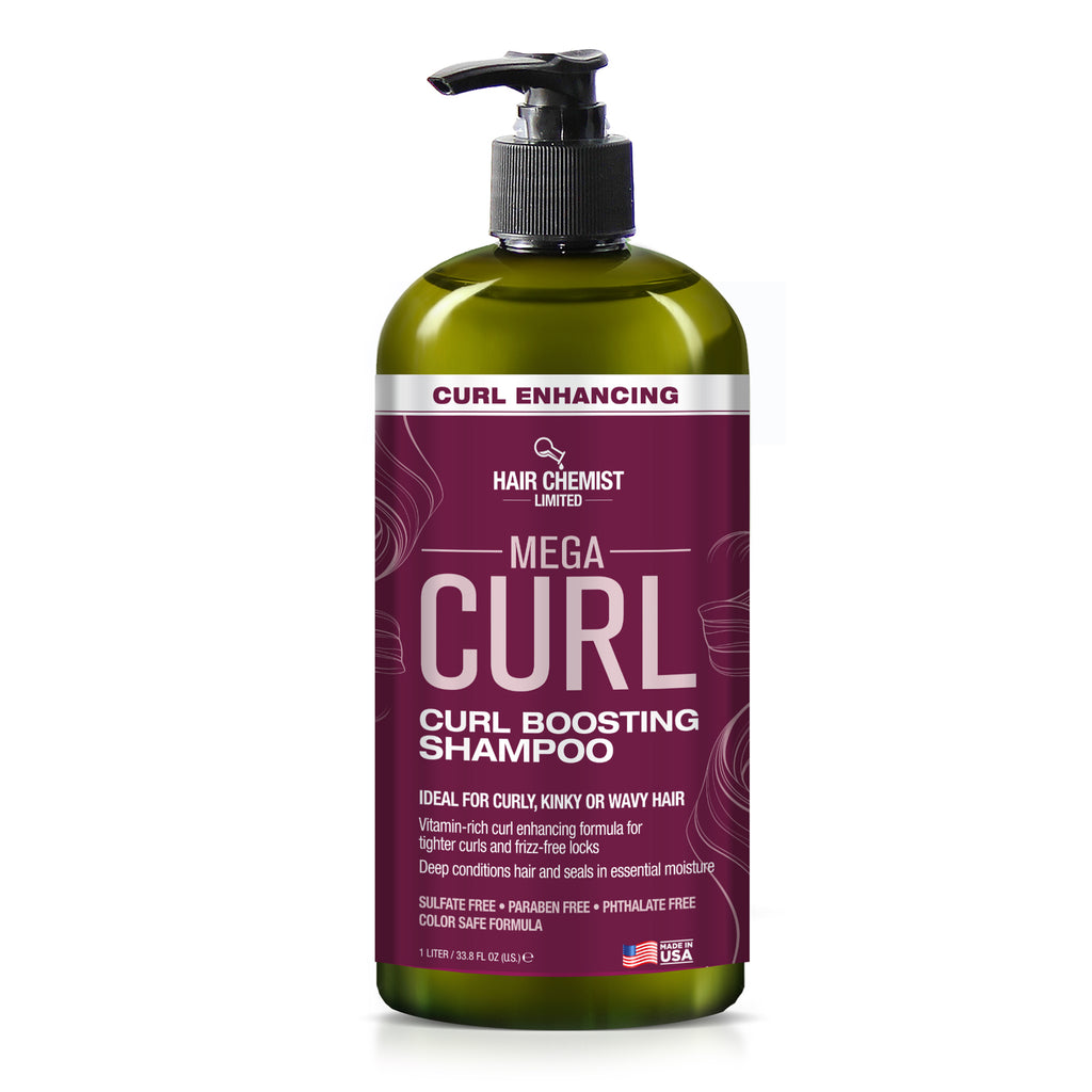 Hair Chemist Mega Curl Boosting Shampoo and Conditioner 33.8 oz 2-PC Set