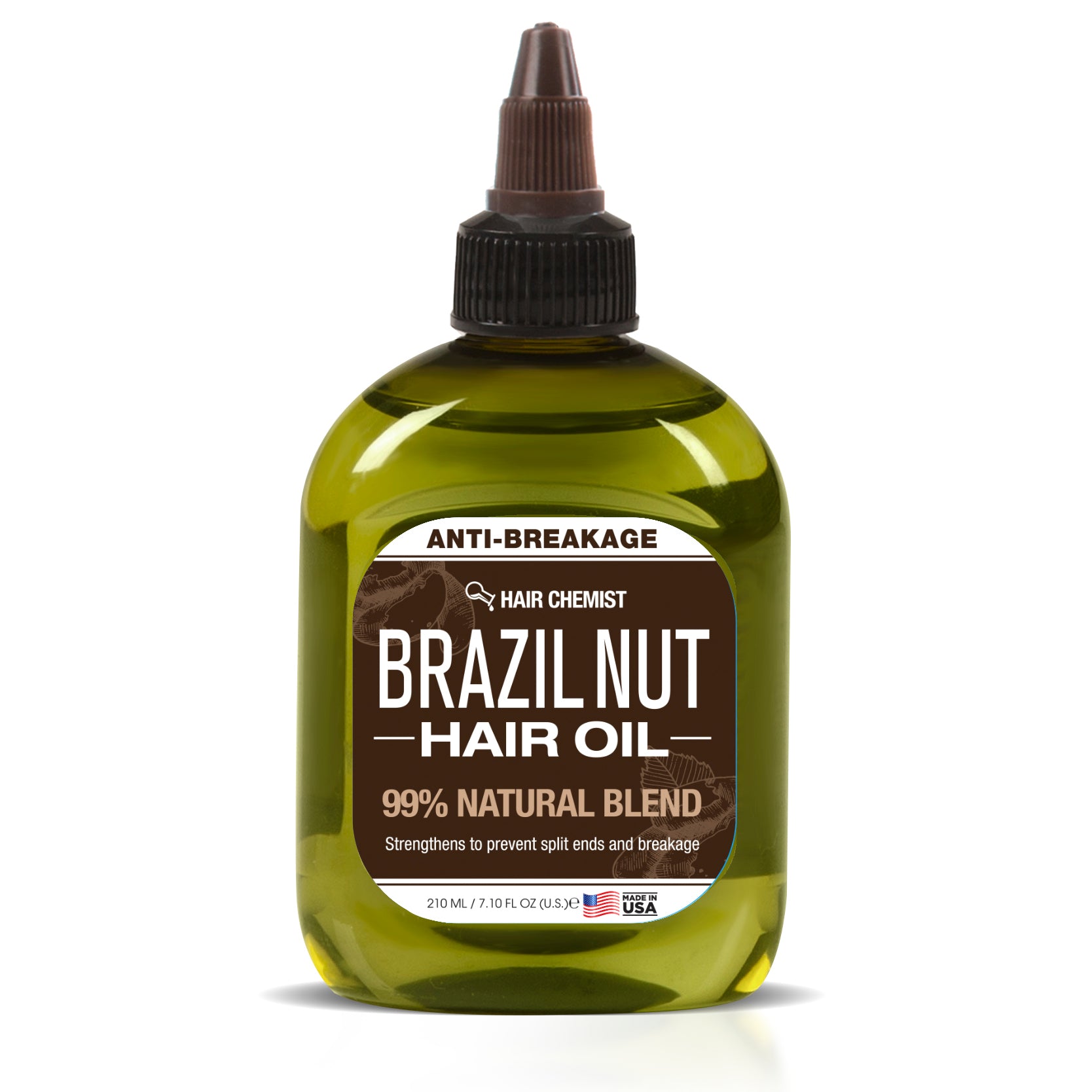 Hair Chemist 99% Natural Hair Oil - Brazil Nut Oil 7.1 oz. | Hair