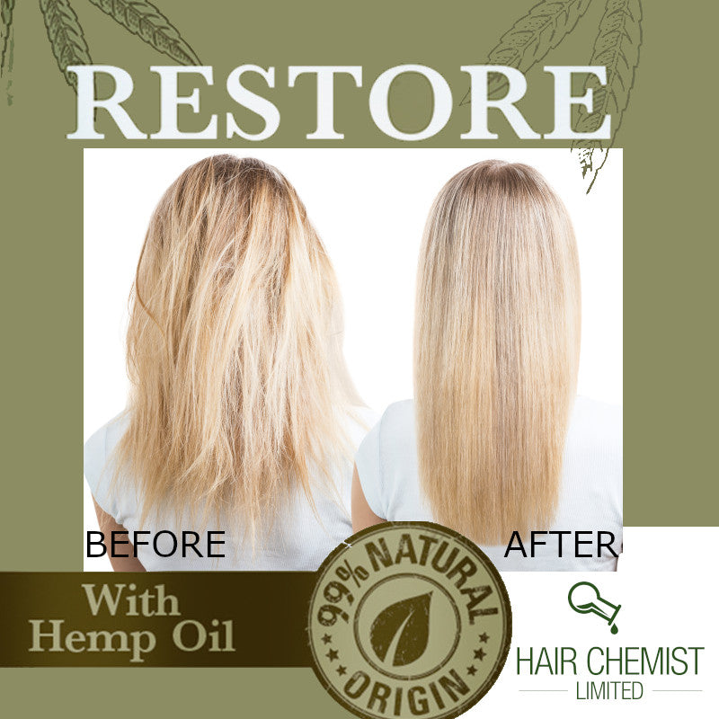 Hair Chemist Solutions Restore with Hemp Oil Hair Mask 8 oz.